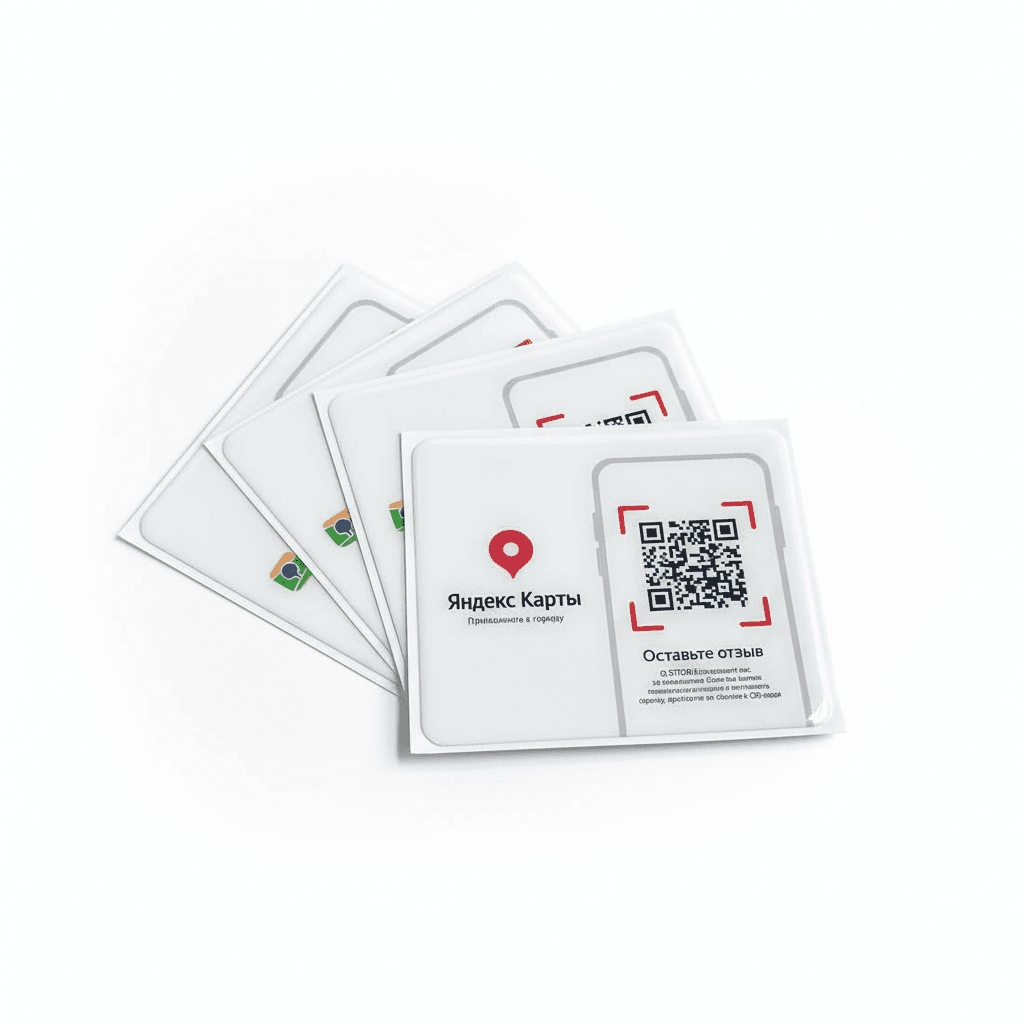 Где применяют наклейки с QR-кодом