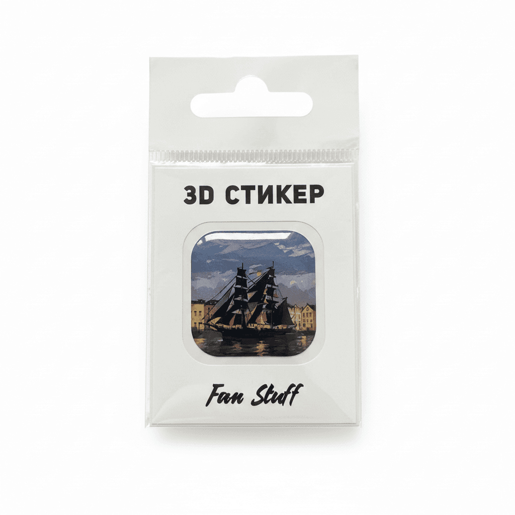 3D стикеры из эпоксидной смолы оптом — производство Eibery